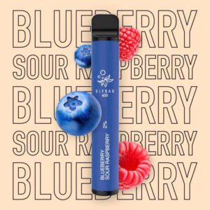 ELFBAR 600 BLUEBERRY SOUR RASPBERRY Einweg E-Zigarette 20 mg/ml Nikotin 600 Züge
