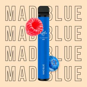 ELFBAR 600 MAD BLUE Einweg E-Zigarette 20 mg/ml Nikotin 600 Züge