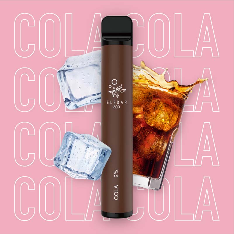 ELF BAR 600 Cola Nikotinfrei Einweg E-Zigarette online kaufen für 6,49 €