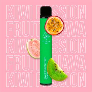 ELFBAR 600 KIWI PASSION FRUIT Einweg E-Zigarette Nikotinfrei 600 Züge