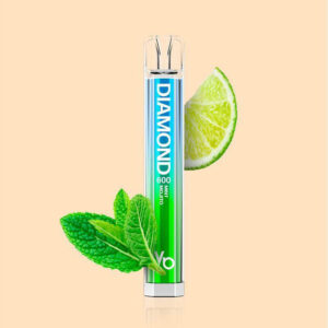 Vapes Bars Diamond 600 Einweg E-Zigarette 20 mg/ml Nikotin 600 Züge - Mint Mojito