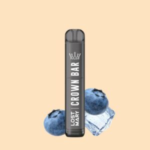 Crown Bar E-Zigarette 20 mg/ml Nikotin 600 Züge by AL Fakher x Lost Mary - Blueberry Ice