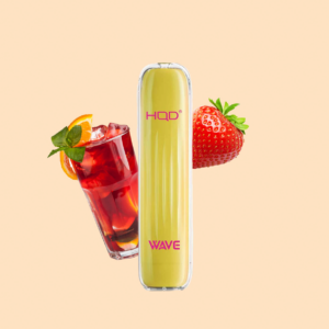 HQD Wave Einweg Vape 18 mg/ml 600 Züge - Strawberry Lemonade