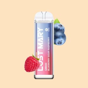 Lost Mary QM600 Elfbar Einweg E-Zigarette 20 mg/ml Nikotin 600 Züge - Blueberry Sour Raspberry