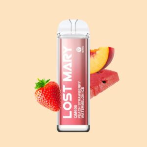 Lost Mary QM600 Elfbar Einweg E-Zigarette 20 mg/ml Nikotin 600 Züge - Peach Strawberry Watermelon Ice