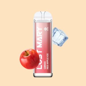 Lost Mary QM600 Elfbar Einweg E-Zigarette 20 mg/ml Nikotin 600 Züge - Red Apple Ice