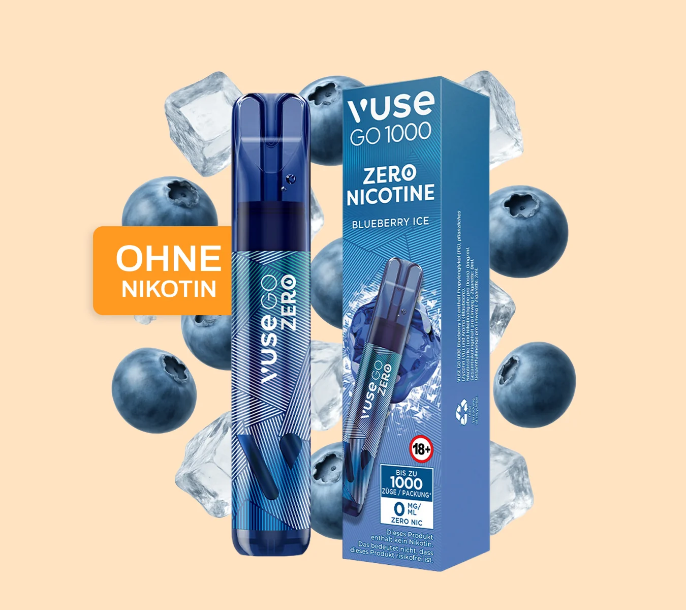 Vuse Go Zero (ohne Nikotin)